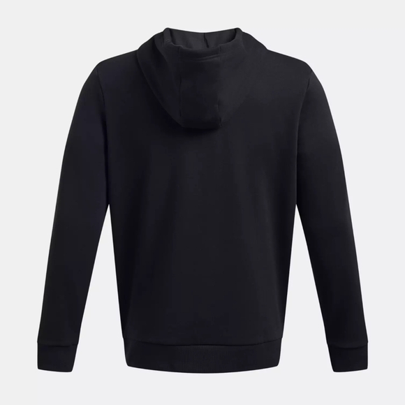 Under Armour Project Rock Rival Black Hoodie - Picture 4 of 4
